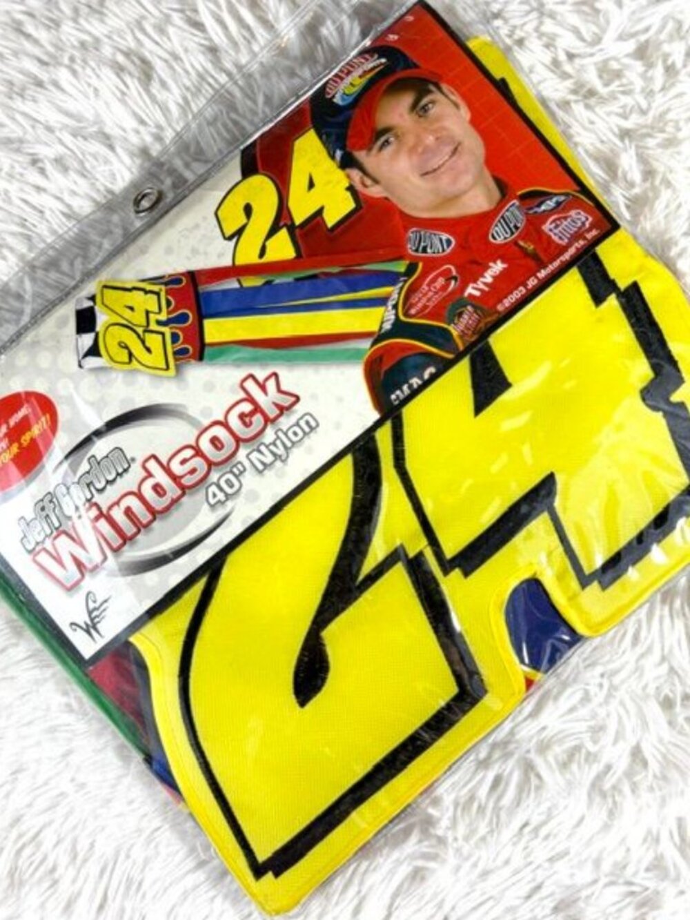 Vintage Jeff Gordon 40" Nylon Windsock All Season